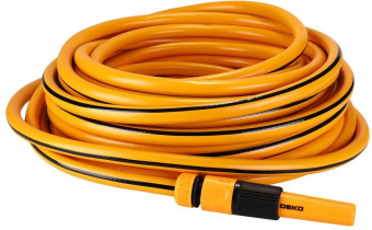 Шланг Deko DKI20 1/2" 20м поливочный оранжевый/черный (065-0464) от магазина РЭССИ