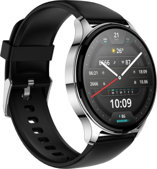 Смарт-часы Amazfit Pop 3R A2319 1.43" AMOLED корп.серебристый рем.черный (1746285) от магазина РЭССИ