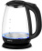 Картинка Чайник электрический Vitek VT-7074 1.7л. 2200Вт прозрачный/черный корпус: стекло/пластик от магазина РЭССИ Чайник электрический Vitek VT-7074 1.7л. 2200Вт прозрачный/черный корпус: стекло/пластик от магазина РЭССИ