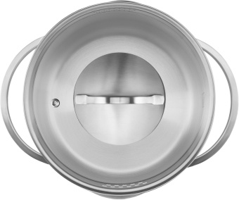 Кастрюля Polaris Solid-20C 3.5л. d=20см (с крышкой) серебристый (15132) от магазина РЭССИ