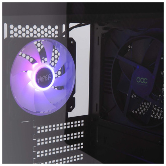 Корпус Hiper DCB черный без БП ATX 5x120mm 5x140mm 1xUSB2.0 1xUSB3.0 audio bott PSU от магазина РЭССИ