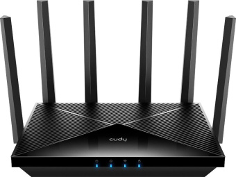Роутер беспроводной Cudy WR6500H BE6500 100/1000/2500BASE-T черный от магазина РЭССИ