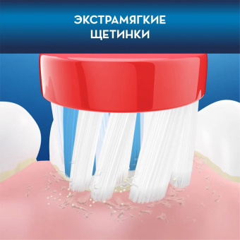 Набор электрических зубных щеток Oral-B Family Edition Pro 1 700+Kids Cars черный/красный от магазина РЭССИ
