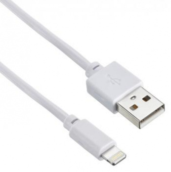 Кабель Digma LIGHT-1.2M-WH USB (m)-Lightning (m) 1.2м белый от магазина РЭССИ