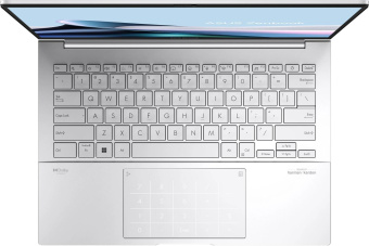 Ноутбук Asus Zenbook 14 OLED UX3405MA-QD993 Core Ultra 9 185H 16Gb SSD512Gb Intel Arc 14" OLED FHD+ (1920x1200) noOS silver WiFi BT Cam Bag (90NB11R2-M01SV0) от магазина РЭССИ