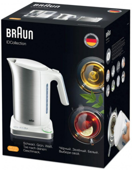 Чайник электрический Braun WK5115WH 1.7л. 3000Вт белый (корпус: пластик) от магазина РЭССИ