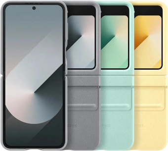 Чехол (клип-кейс) Samsung для Samsung Galaxy Z Flip6 Kindsuit Case Flip 6 (F741) желтый (EF-VF741PYEGRU) от магазина РЭССИ