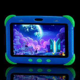 Планшет Digma CITI Kids MT8321 (1.3) 4C RAM2Gb ROM32Gb 7" IPS 1024x600 3G Android 9.0 синий 2Mpix 0.3Mpix BT WiFi Touch microSDHC 64Gb minUSB 2800mAh от магазина РЭССИ