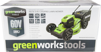 Газонокосилка роторная Greenworks GD60LM46SPK4 (2502907UB) от магазина РЭССИ