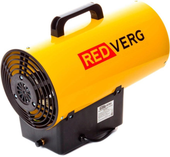Тепловая пушка газовая RedVerg RD-GH12 1200Вт желтый/черный от магазина РЭССИ
