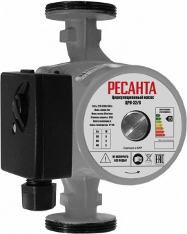 Насос циркуляционный Ресанта ЦРН-32/6 90Вт 3000л/час (77/7/4) от магазина РЭССИ