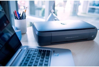 Принтер струйный HP OfficeJet 200 (CZ993A) A4 WiFi черный от магазина РЭССИ