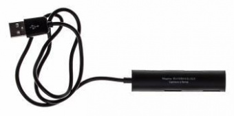 Разветвитель USB 2.0 Buro BU-HUB4-0.5R-U2.0 4порт. черный от магазина РЭССИ