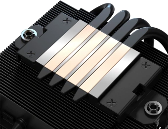 Устройство охлаждения(кулер) ID-Cooling IS-40-XT Soc-AM5/AM4/1151/1200/1700 черный 4-pin 14-35.2dB Al+Cu 100W 290gr Ret от магазина РЭССИ