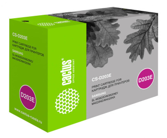 Картридж лазерный Cactus CS-D203L MLT-D203L черный (5000стр.) для Samsung SL-M3820D/M3820ND/M4020ND/M4020NX от магазина РЭССИ