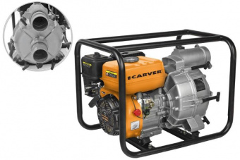 Мотопомпа Carver CGP 5580 D для гряз.воды (01.022.00005) от магазина РЭССИ