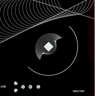 Индукционная варочная поверхность Krona Meridiana 60 BL черный от магазина РЭССИ
