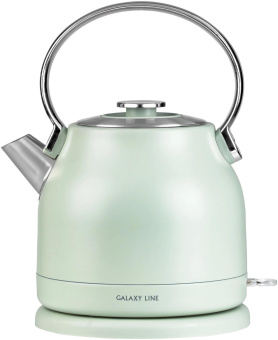 Чайник электрический Galaxy Line GL 0333 1.5л. 2200Вт мятный корпус: нерж.сталь (7010103330) от магазина РЭССИ