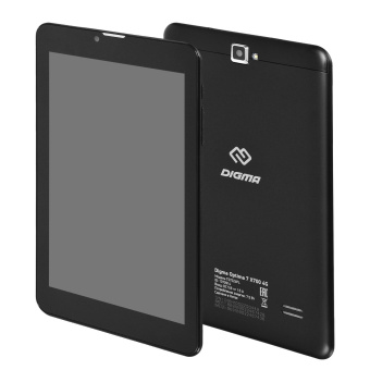 Планшет Digma Optima 7 X700 4G SC9863 (1.6) 8C RAM3Gb ROM32Gb 7" IPS 1280x800 LTE 2Sim Android 10.0 черный 2Mpix 2Mpix BT GPS WiFi Touch microSD 128Gb minUSB 2500mAh от магазина РЭССИ