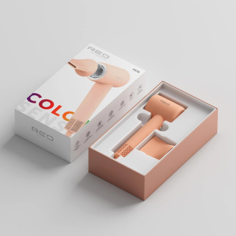 Фен Red Solution F570 1400Вт бежевый/персиковый от магазина РЭССИ