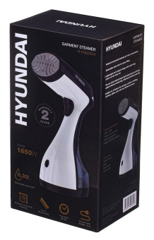 Отпариватель ручной Hyundai H-HS02834 1650Вт белый/синий от магазина РЭССИ