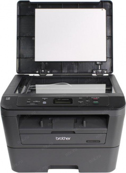 МФУ лазерный Brother DCP-L2520DWR A4 Duplex WiFi черный (в комплекте: + 2 картриджа) от магазина РЭССИ
