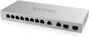 Коммутатор Zyxel XGS1010-12 XGS1010-12-ZZ0101F 8G 2SFP+ неуправляемый от магазина РЭССИ