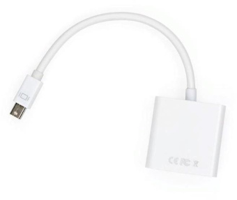Переходник видео Premier 6-912 miniDisplayport (m)/VGA (f) 0.15м. белый от магазина РЭССИ