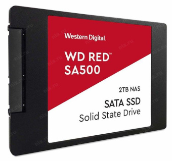 Накопитель SSD WD SATA-III 2TB WDS200T1R0A Red SA500 2.5" от магазина РЭССИ