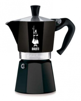 Кофеварка Bialetti Moka Express 0.27л алюминий черный (4953) от магазина РЭССИ
