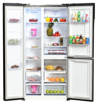 Холодильник Hyundai CS5073FV графит (трехкамерный) от магазина РЭССИ