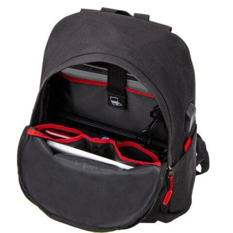 Универсальный рюкзак с отделением для ноутбука BRAUBERG URBAN USB-порт черный 44x31x14см 270805 от магазина РЭССИ