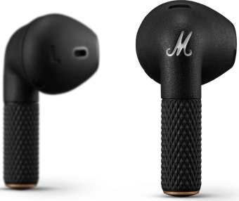 Гарнитура вкладыши Marshall Minor III черный беспроводные bluetooth в ушной раковине (1005983) от магазина РЭССИ