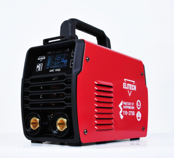 Сварочный аппарат Elitech АИС 180Д (E1703.012.00) инвертор MMA DC/TIG DC 5.4кВт от магазина РЭССИ
