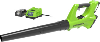 Воздуходувка Greenworks 2404807UA пит.:от аккум. зеленый от магазина РЭССИ