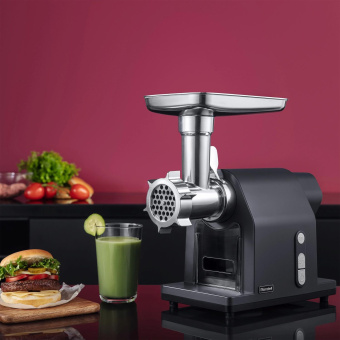 Мясорубка Rondell RDE-1452 2000Вт графит/серебристый от магазина РЭССИ