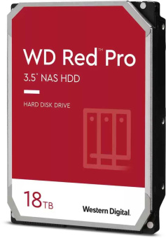 Жесткий диск WD SATA-III 18Tb WD181KFGX NAS Red Pro (7200rpm) 512Mb 3.5" от магазина РЭССИ