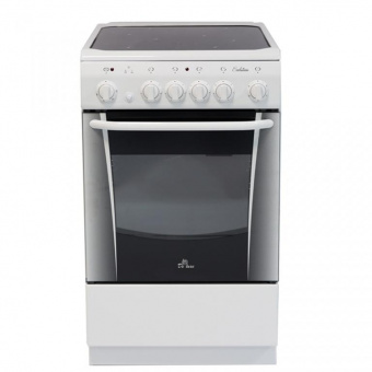 Плита Электрическая De Luxe 506004.03эс белый стеклокерамика от магазина РЭССИ