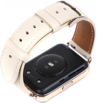 Смарт-часы Huawei Watch Fit 2 Yoda-B19V 1.74" AMOLED корп.золотистый рем.белый разм.брасл.:140-210мм (55029265) от магазина РЭССИ