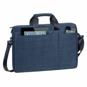 Сумка для ноутбука 15.6" Riva 8335 синий полиэстер (8335 BLUE) от магазина РЭССИ