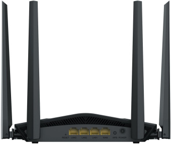 Роутер беспроводной Netis NX10 AX1500 10/100/1000BASE-TX черный от магазина РЭССИ