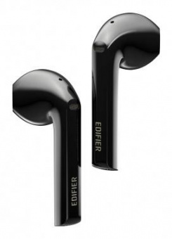 Гарнитура вкладыши Edifier TWS200 черный беспроводные bluetooth в ушной раковине от магазина РЭССИ