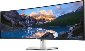 Монитор Dell 49" UltraSharp U4924DW черный IPS LED 8ms 32:9 HDMI M/M матовая HAS Piv 350cd 178гр/178гр 5120x1440 60Hz DP UHD USB 16.3кг от магазина РЭССИ