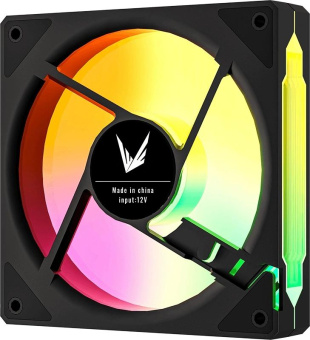 Вентилятор для корпуса Formula Floe 12BK ARPW Reverse ARGB 120х120x25 черный 4-pin 20.15дБ (FLOE 12BK ARPW REVERSE) Ret от магазина РЭССИ