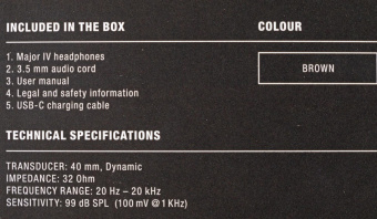 Гарнитура накладные Marshall Major IV коричневый беспроводные bluetooth оголовье (1006127) от магазина РЭССИ