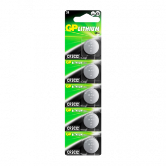 Элемент питания GP  CR 2032  BL5   (5/100/2000) от магазина РЭССИ