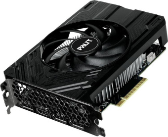 Видеокарта Palit PCI-E 4.0 RTX4060 STORMX NVIDIA GeForce RTX 4060 8192Mb 128 GDDR6 1830/17000 HDMIx1 DPx3 HDCP Ret от магазина РЭССИ