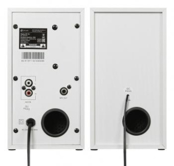 Колонки Оклик OK-164 2.0 белый 30Вт от магазина РЭССИ