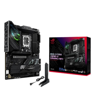 Материнская плата Asus ROG STRIX Z890-F GAMING WIFI Soc-1851 Intel Z890 4xDDR5 ATX AC`97 8ch(7.1) 2.5Gg RAID+HDMI+DP от магазина РЭССИ