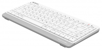 Клавиатура A4Tech Fstyler FBK11 белый/серый USB беспроводная BT/Radio slim (FBK11 WHITE) от магазина РЭССИ